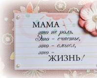 Красивые поздравления с днем матери Поздравляю всех с днем мам